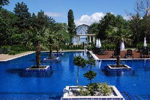 View from the pool