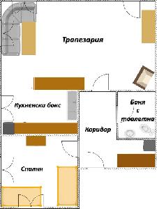 Схема на І-ви етаж